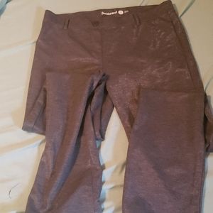 Betabrand metallic silver